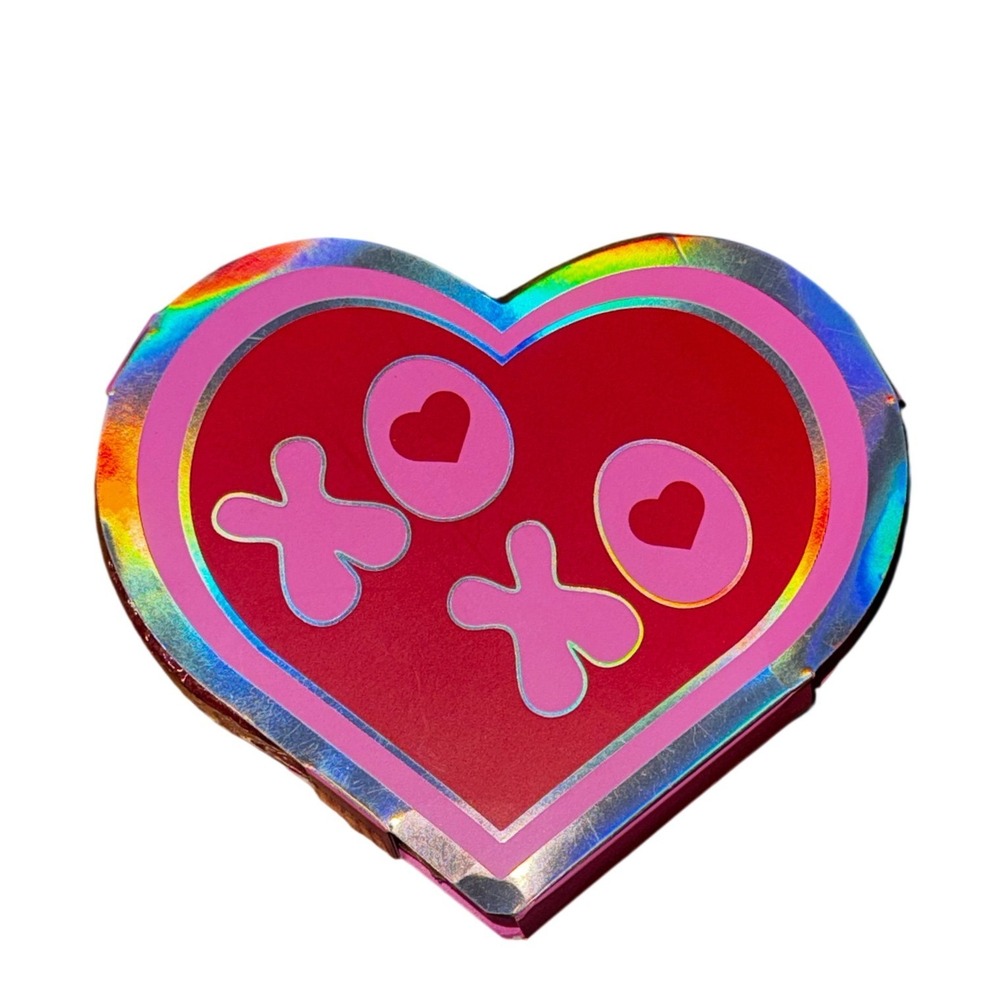 Simply Southern Spongy Babe Cherry Blossom Heart Bath Sponge Holographic New